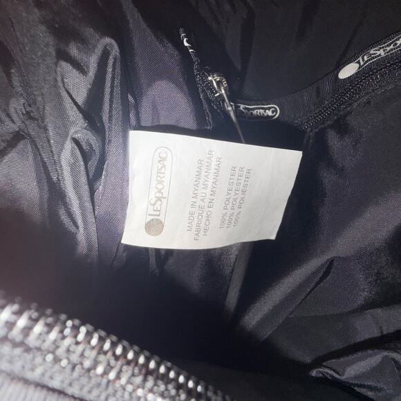 NWT LeSportsac Gabrielle Box Tote, Floral Delight Suitcase Sleeve Adj Strap - Picture 9 of 14